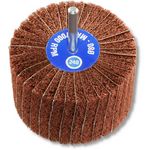 6120 siafleece - Flap wheel with shaft cloth and nonwoven